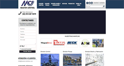 Desktop Screenshot of mastercontrolsa.com